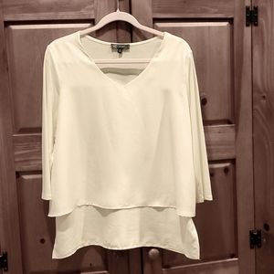 Diane Gilman women's Mixed media Easy Top